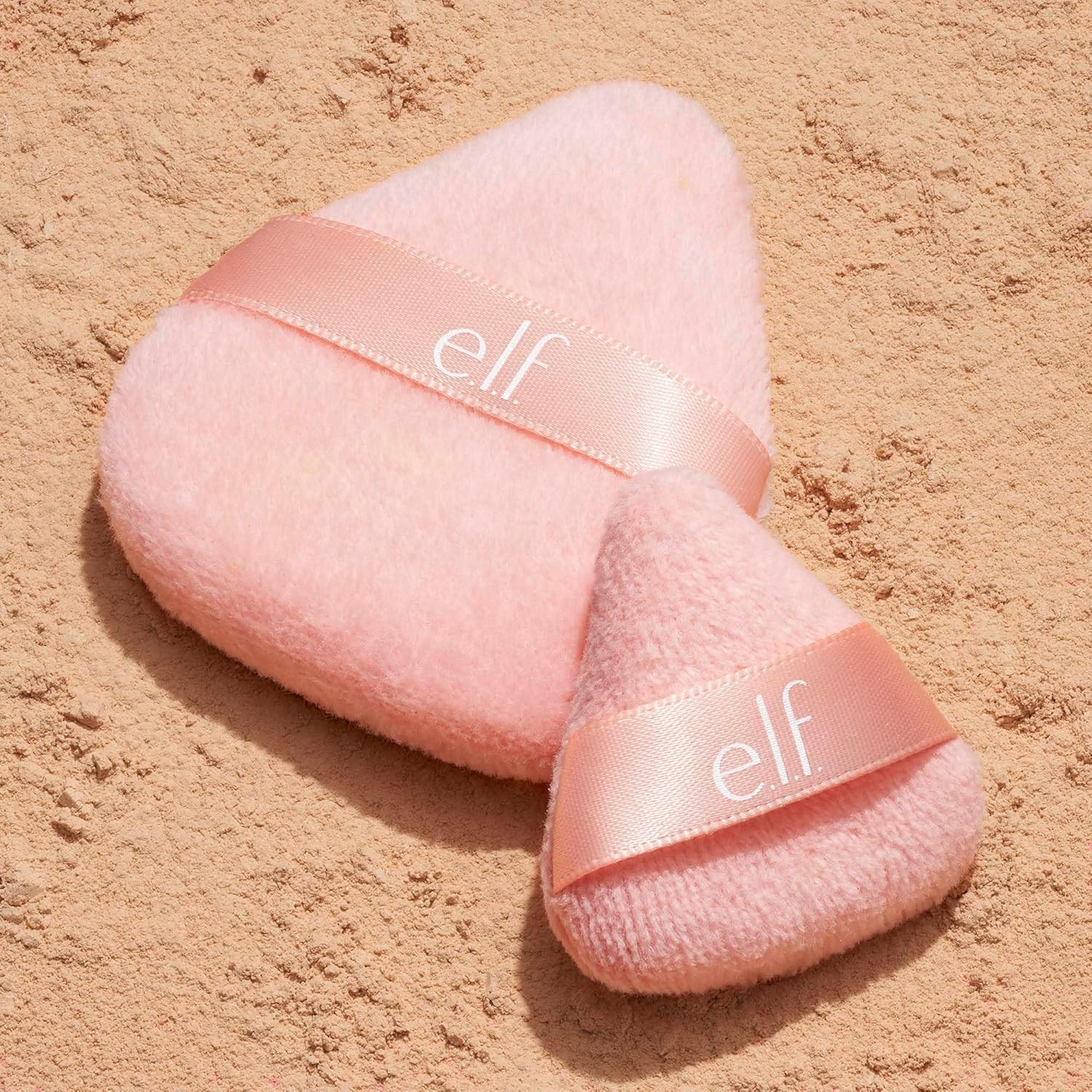 Reusable Makeup Powder Puffs – Halo Glow Pinkie Puffs for Gentle Application