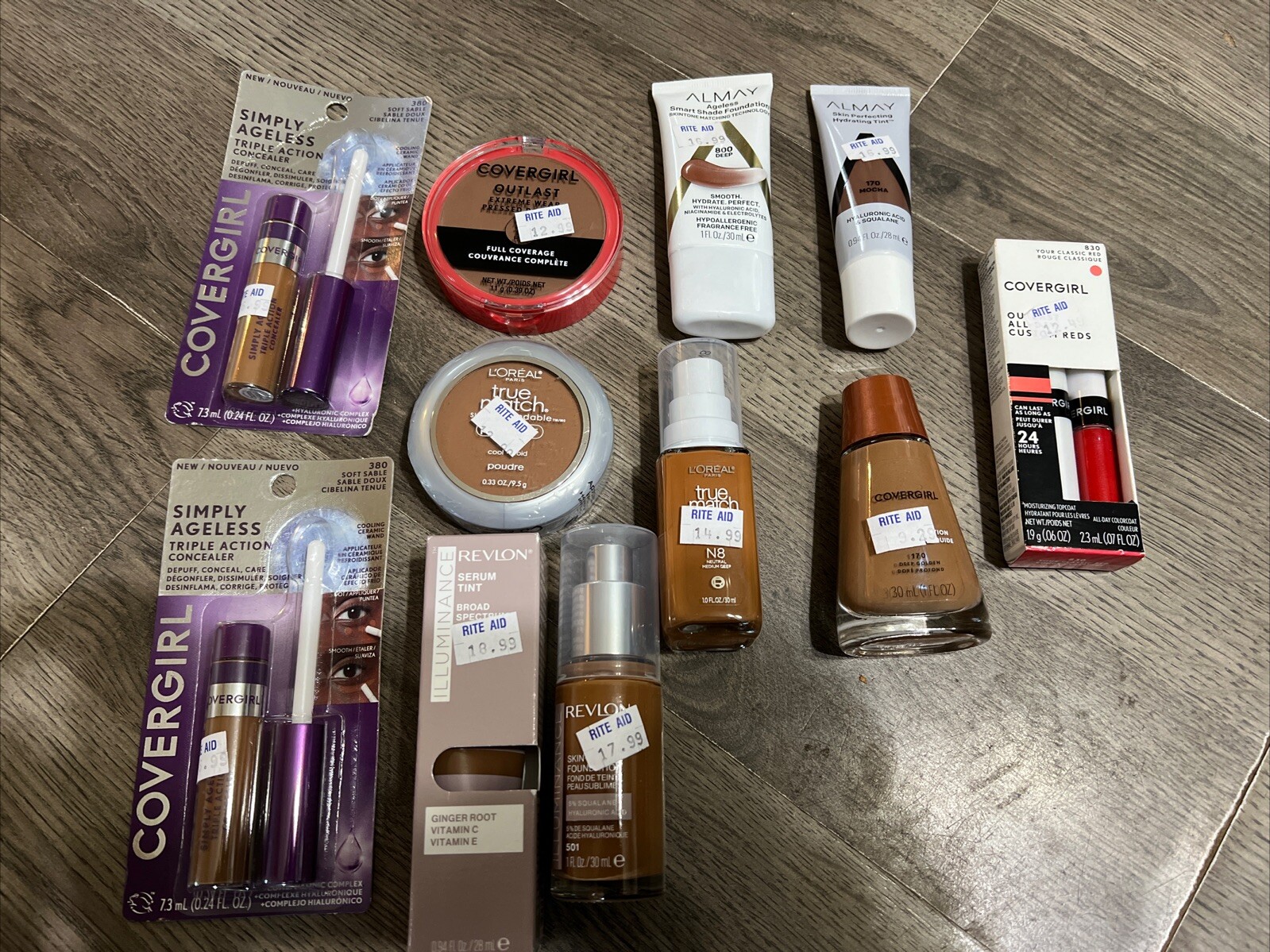 Makeup Lot – Covergirl Almay L’Oréal Revlon