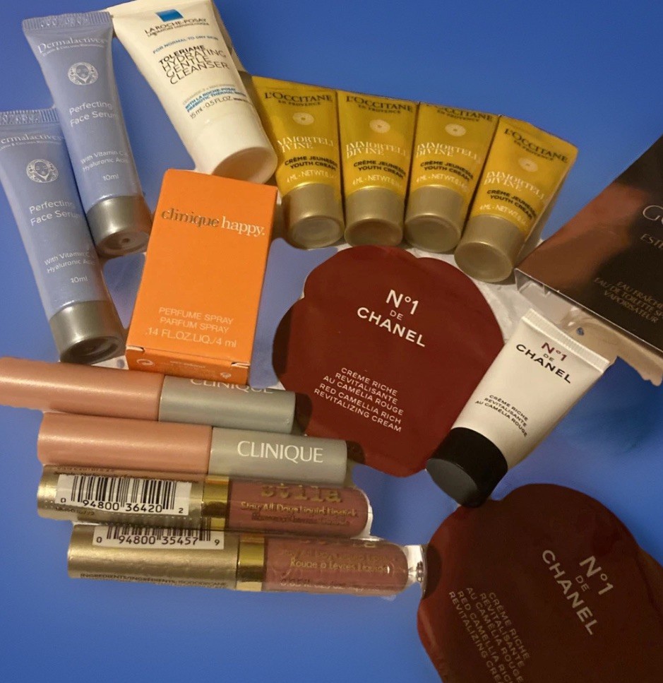 LUXURY Brands BUNDLE 29Pc Mixed DELUXE TRAVEL & SAMPLE Sz Skincare Makeup Lot🫦