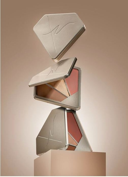 MAKE UP FULL FACE PALLETE ( LIGHT ) RUBOR, BRONCEADOR E ILUMINADOR