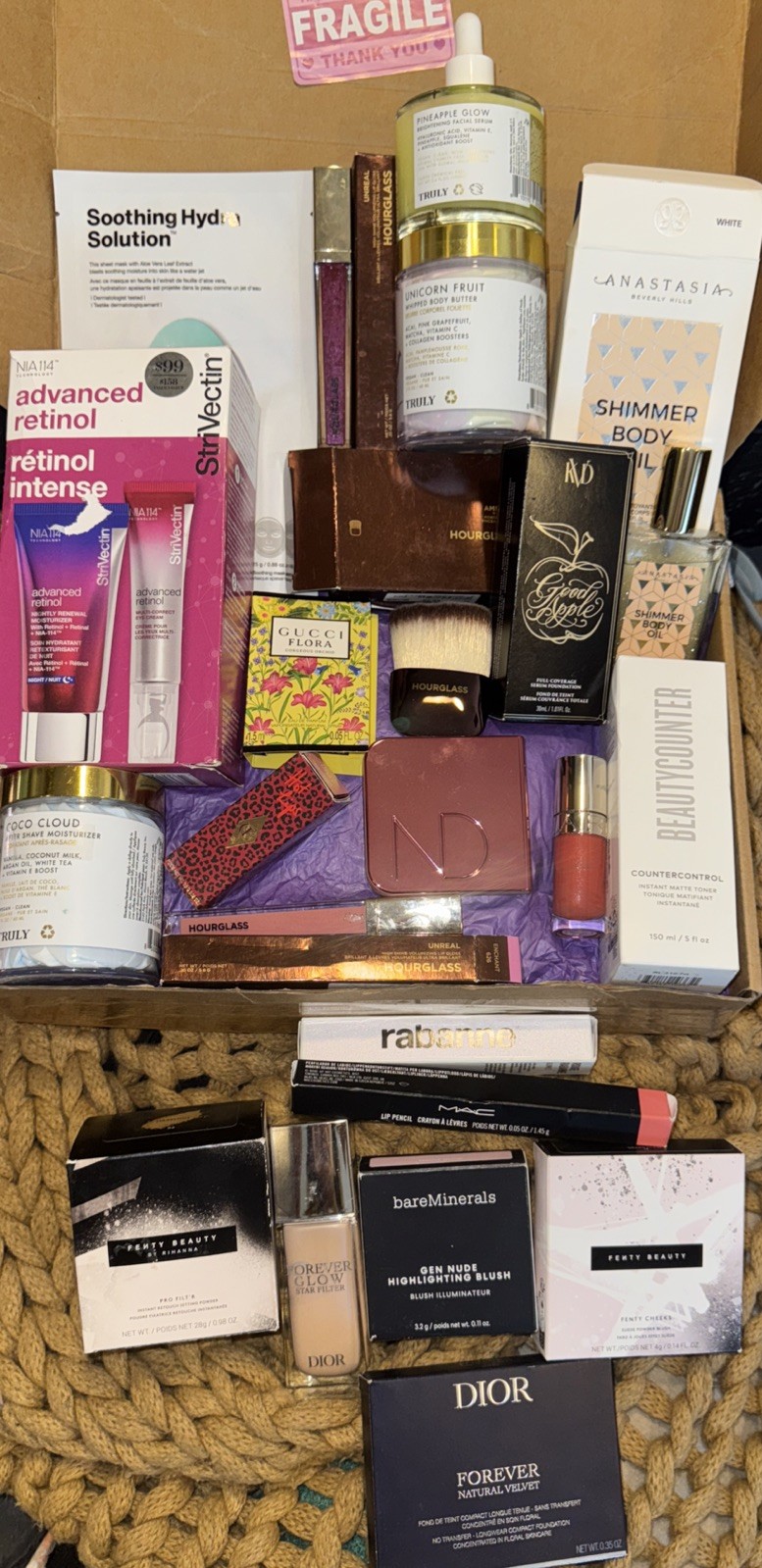 Huge $1100 Luxury & Sephora/Ulta Branded Mixed Cosmetics Makeup & Skin Care Lot
