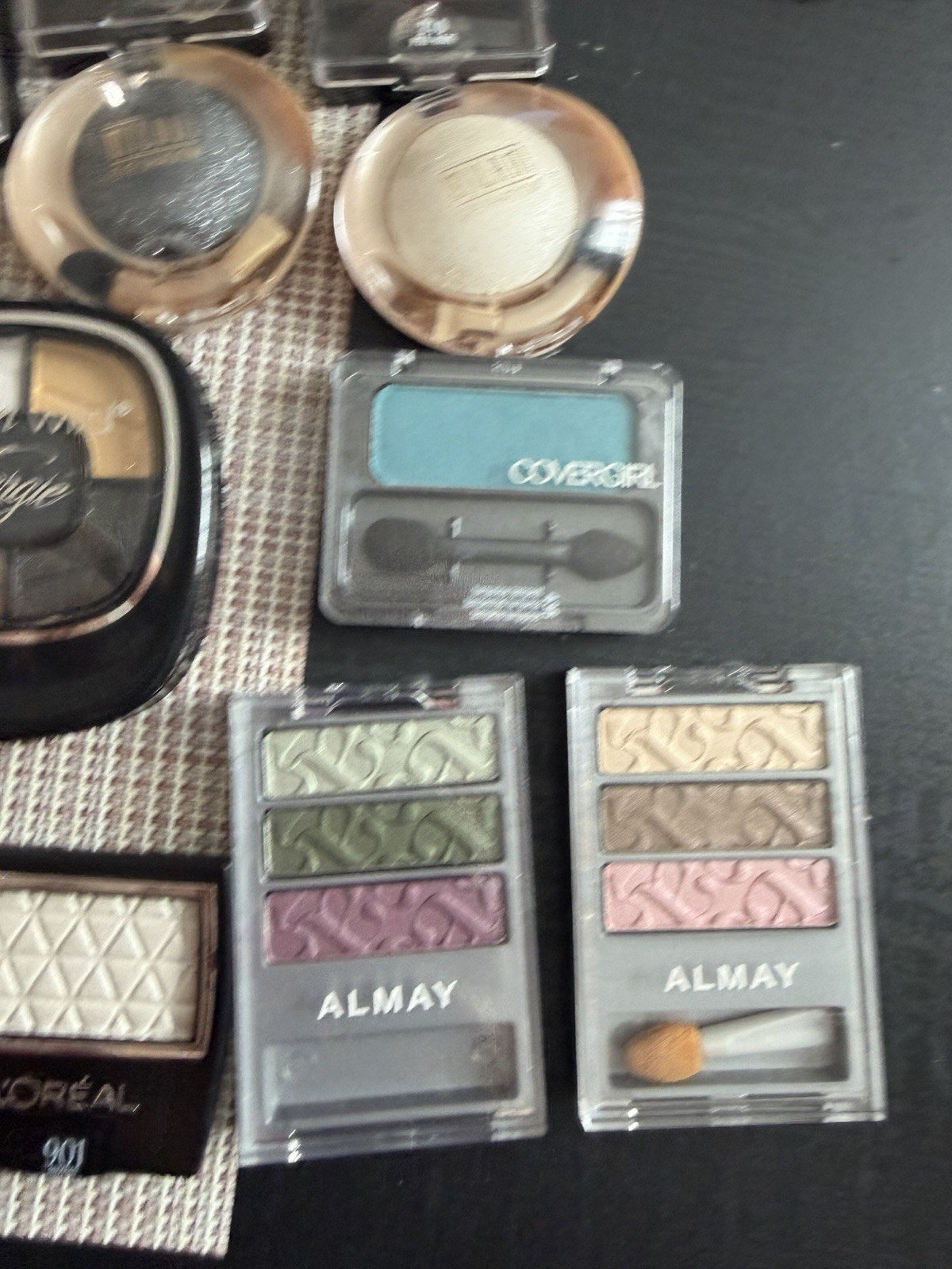 Mixed Makeup Lot Avon Loreal Almay CoverGirl Wet n Wild Eyeshadow Collection