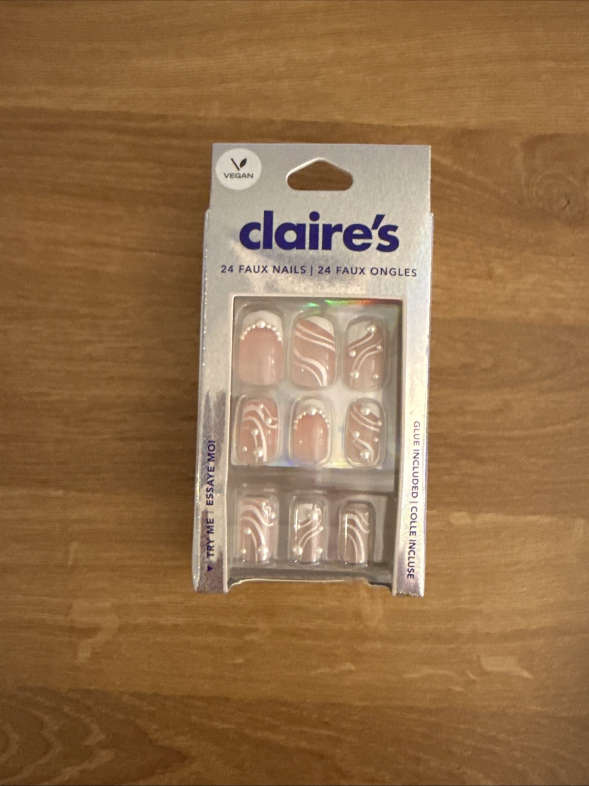 Claire’s Beauty Accessories Lot Faux Nails Freckle Pen Hair Clips Hair Extension