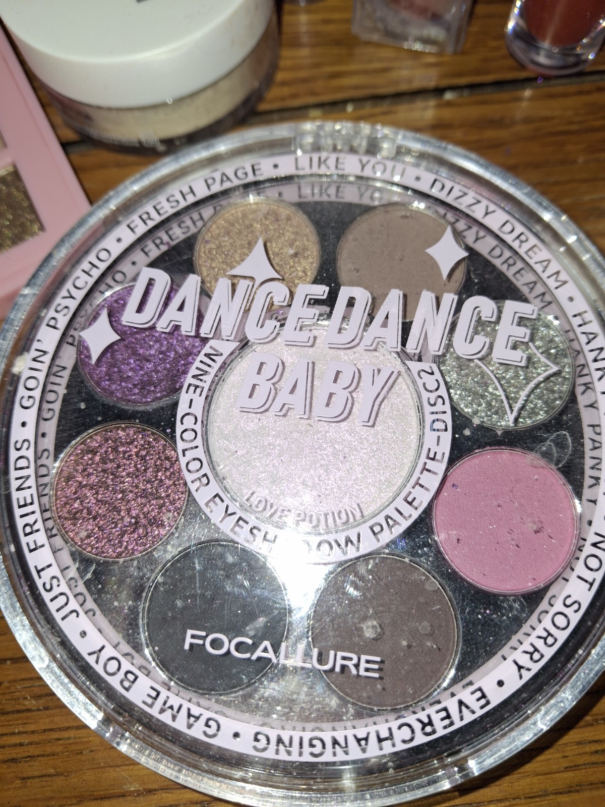 Assorted Morphe + Focallure Makeup Lot: Loose Powder, Dance Dance Baby Palette