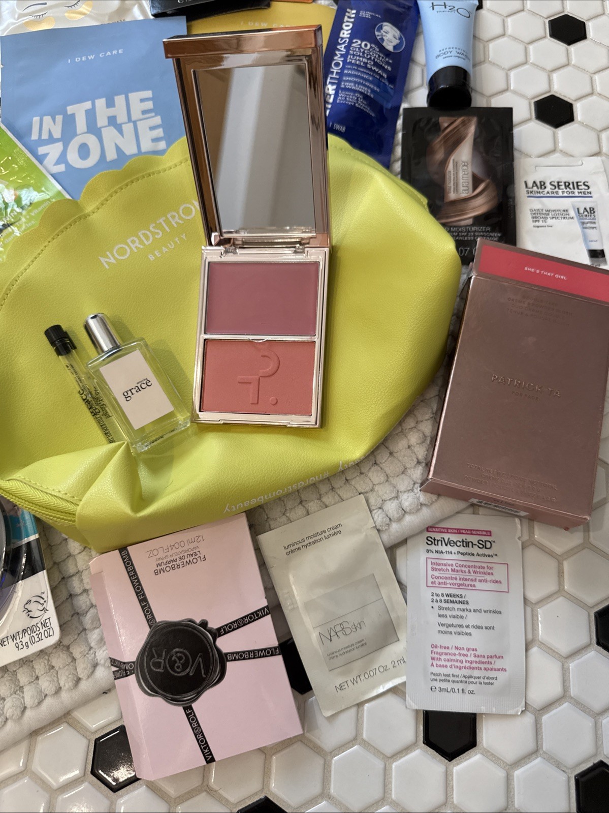 Makeup & Skincare Lot, Patrick TA She’s That Girl, Clarins, L’Occitane,NYX,Estee