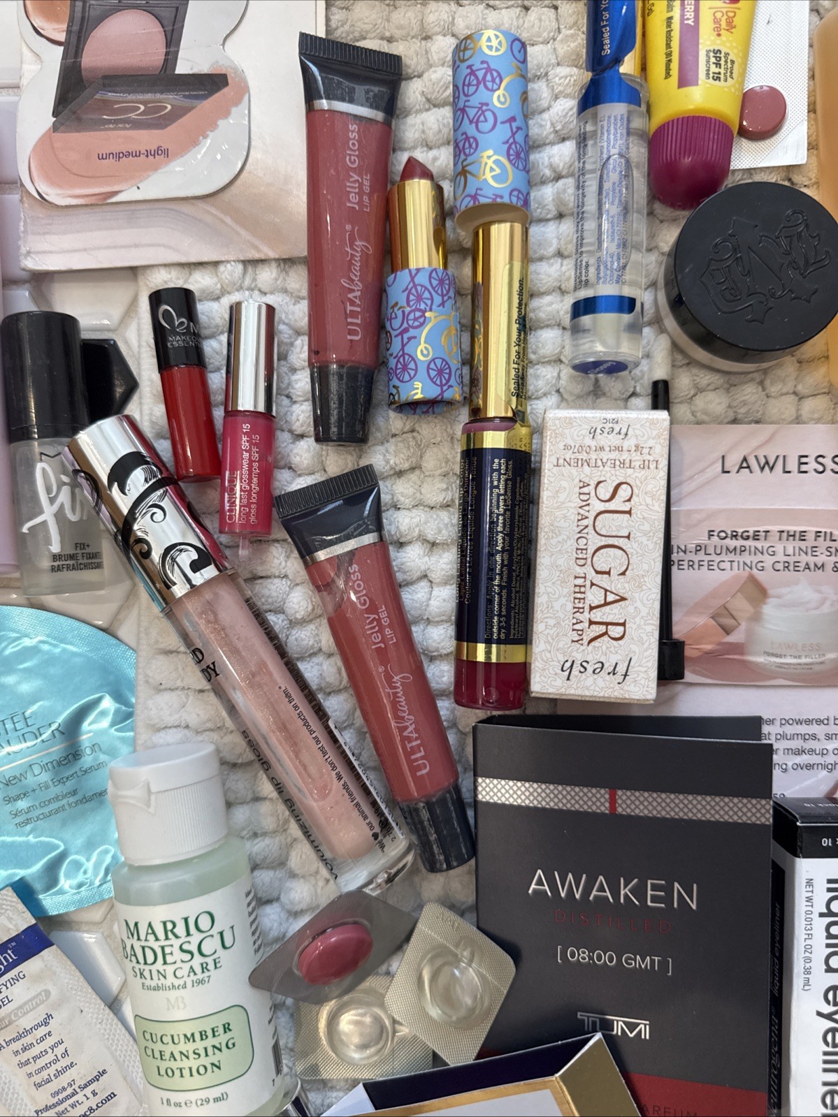 Makeup & Skincare Lot, Patrick TA She’s That Girl, Clarins, L’Occitane,NYX,Estee
