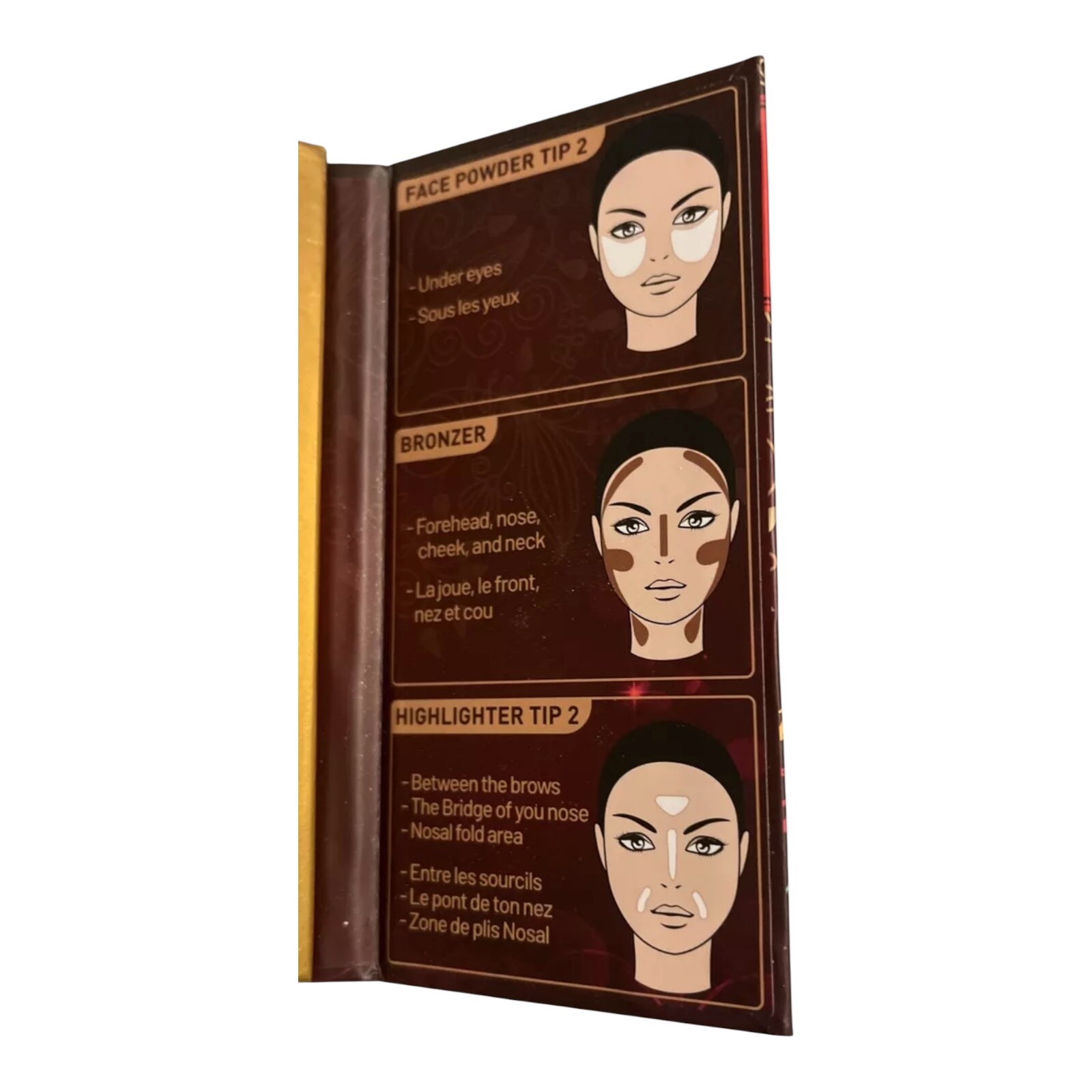 J.CAT BEAUTY Symphony Face Obsession – Light / Med. Highlighter, Contour, Bronze
