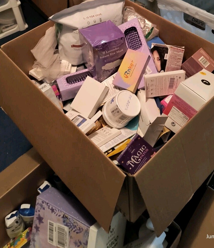 Beauty Skincare Lot 50+ Pieces Face Body Lip Eyes More Variety Box Amazon Brands