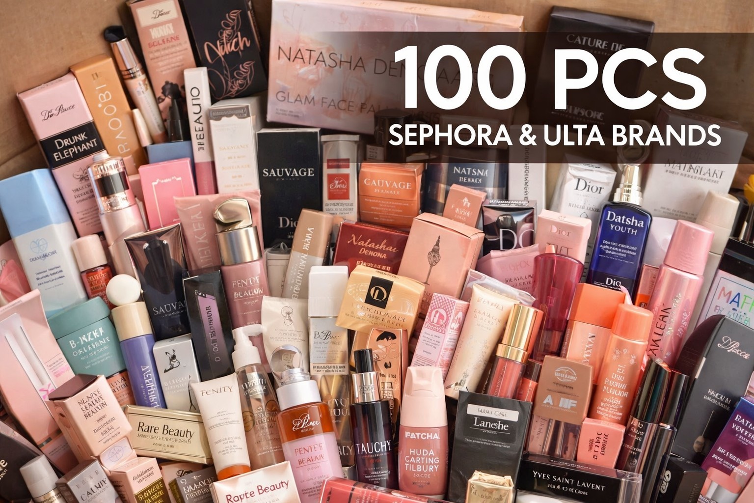 Luxury Beauty Mystery Box 100 Pieces | Sephora & Ulta Highend | New