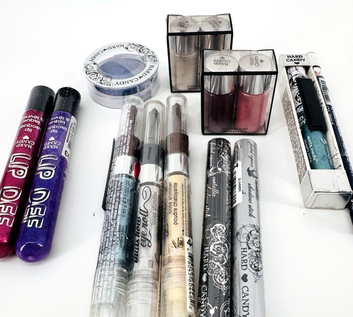Lot Of Makeup Hard Candy Eyeshadow, Lip Gloss, Liner, New & Sealed FREE Shipping