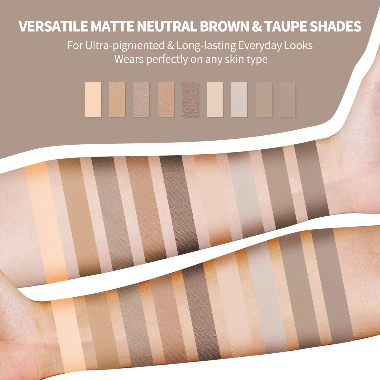 SUMEITANG 9 Colors Matte Naked 2.6 Ounce (Pack of 1), #3 Cement color