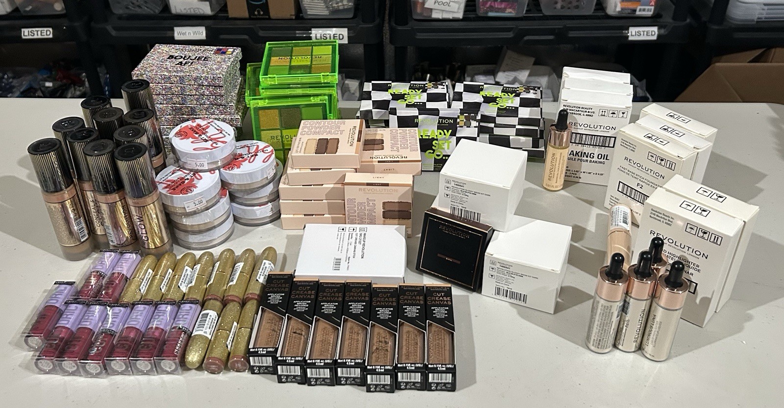 Lot of (130) Assorted Revolution Products