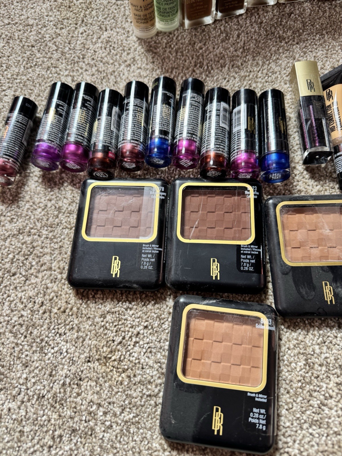 ( 60Piece Lot ) Cosmetics Makeup Black Radiance Eye Lipstick Foundation Powder