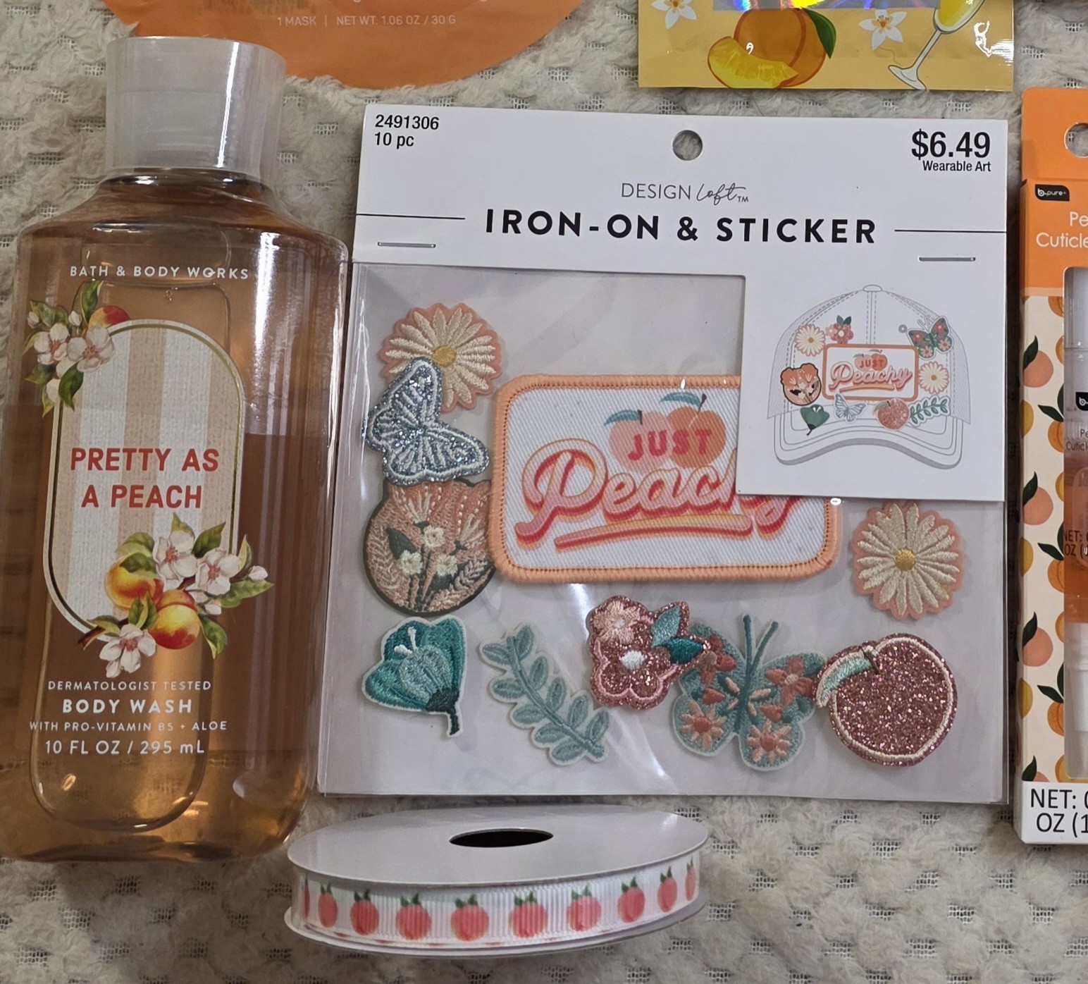 Peach 🍑 Lovers HUGE NEW GIFT LOT 10pc Revolution Beauty Peachy Baking Powder