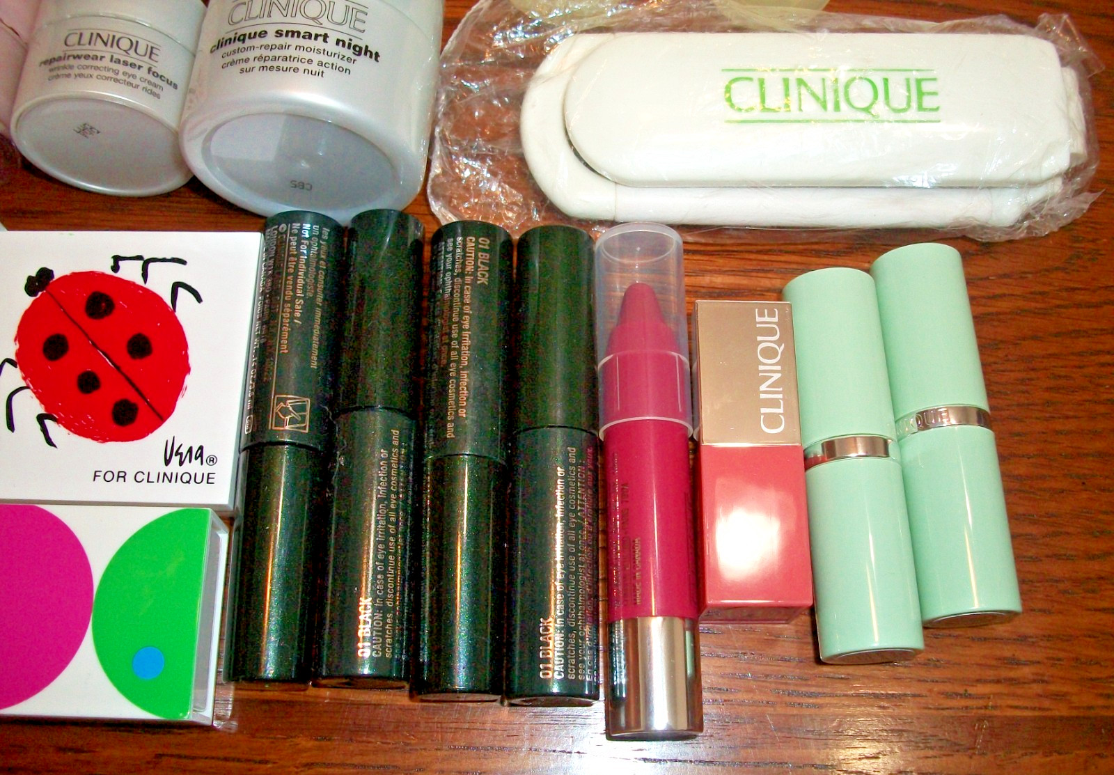 CLINIQUE LOT~23 MIXED TRAVEL SAMPLE SIZE