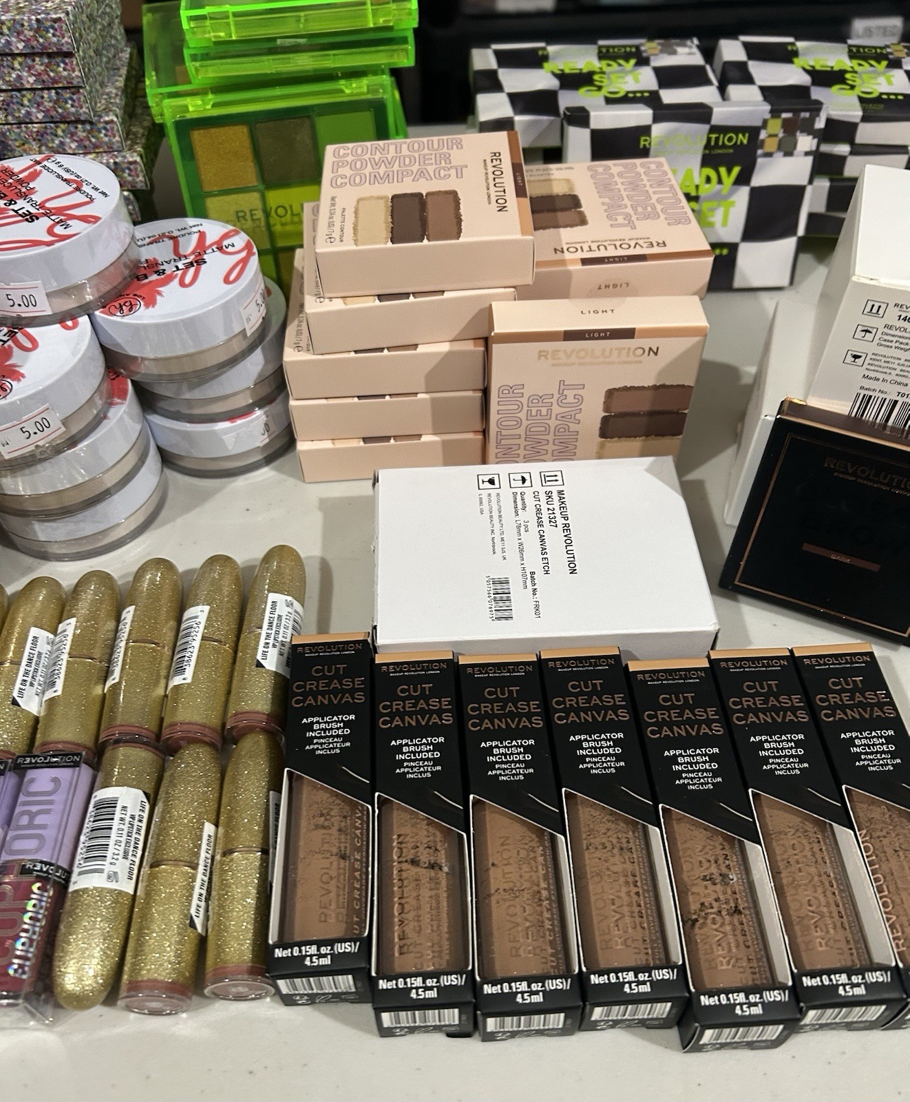 Lot of (130) Assorted Revolution Products