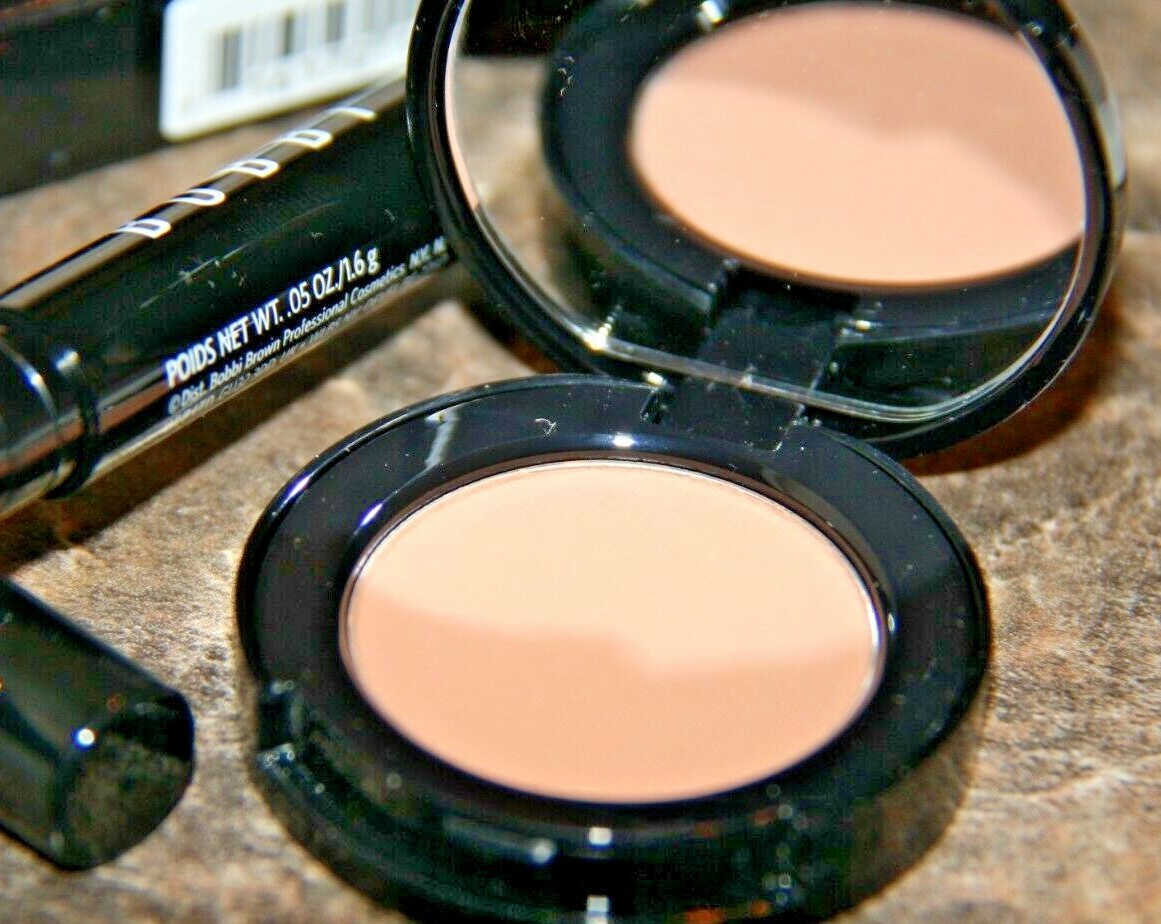 NEW! Lot of 2 Bobbi Brown Deluxe Sample Bronzer Powder and Eyeshadow Cream Stick