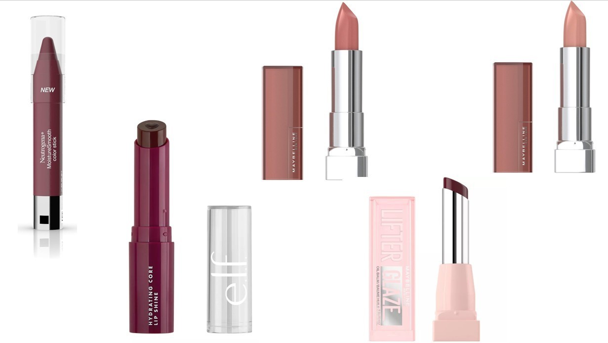 Nude Lip Bundle – Maybelline & Neutrogena (5 PCS)
