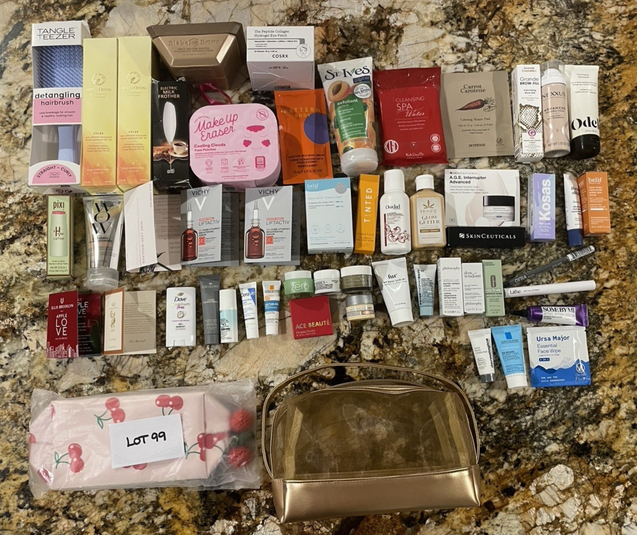 Huge 50+ Beauty Makeup Skincare Lot Full & Deluxe Sample Sz Ulta Sephora Lot 99