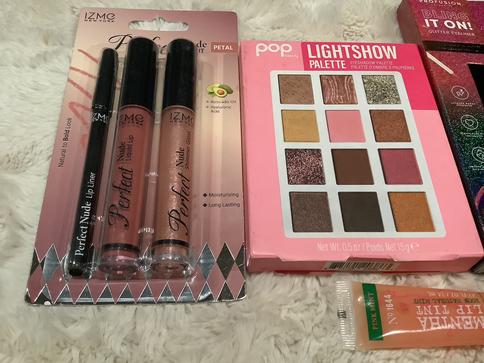 IZMO New York, POP Beauty, Profusion Makeup Lot Full Size Moisturizing