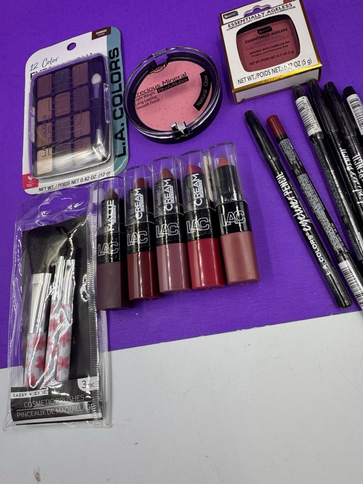 Huge 15 Piece Mixed Makeup Lot Eye Liner