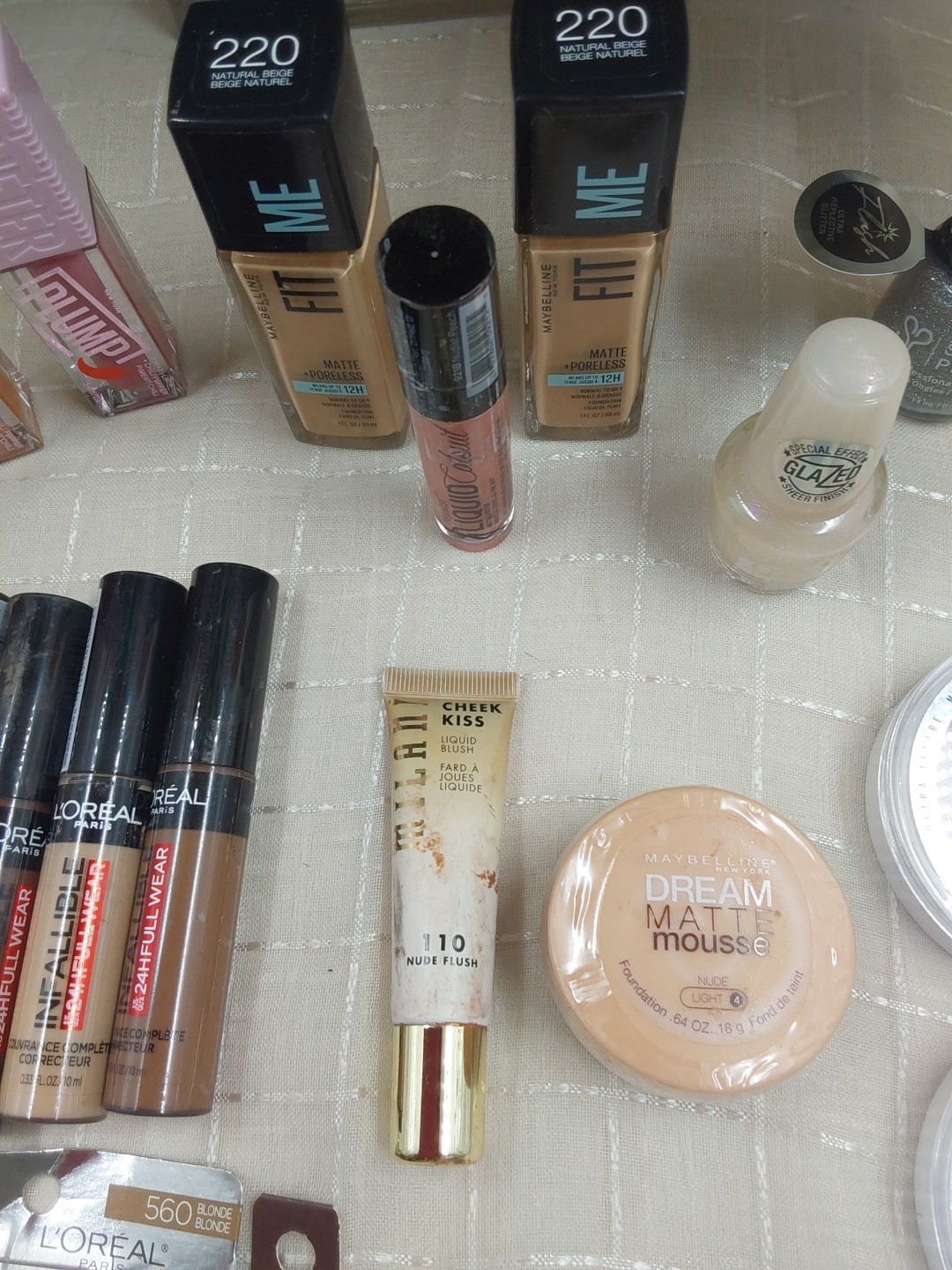 Deluxe Makeup Lot 💄 Assorted Brands & Colors (Milani-Maybelline-ELF-wet N Wild)