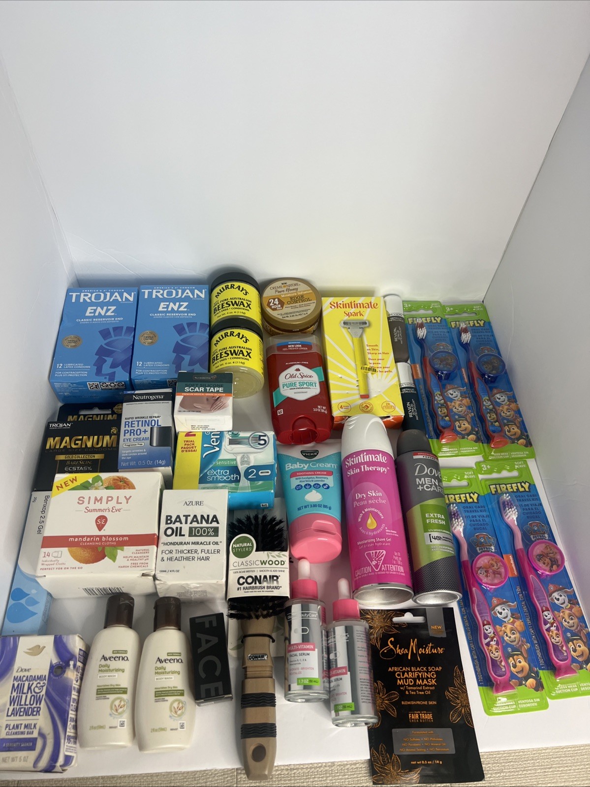 Mixed Lot of Makeup, Skincare, Fragrance, and Health Beauty Products