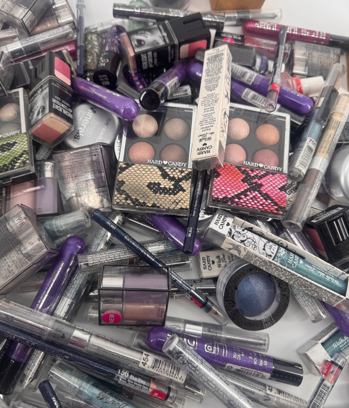 Makeup Hard Candy/ Wet&Wild Eyeshadow Lip Gloss Liner, nail polish – 30pc LOT