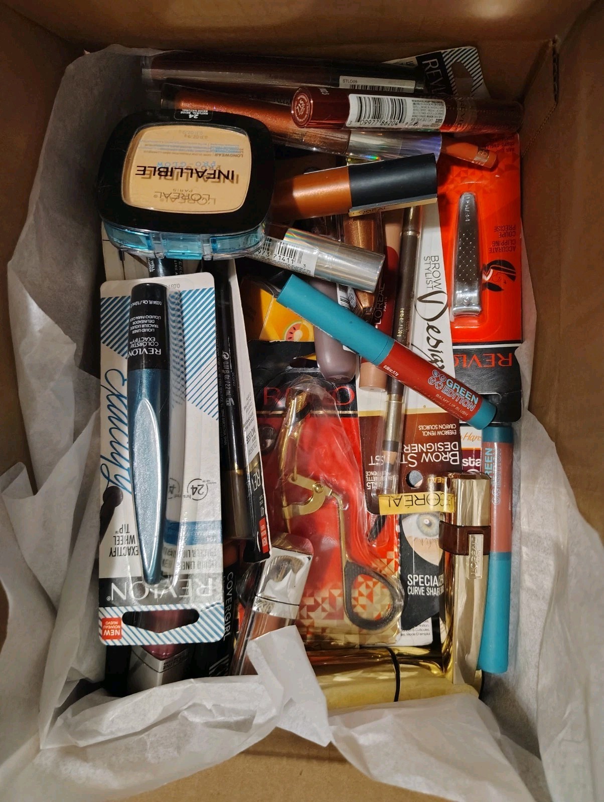 Premium Makeup Lot L’Oreal CoverGirl Revlon Candid Almay New