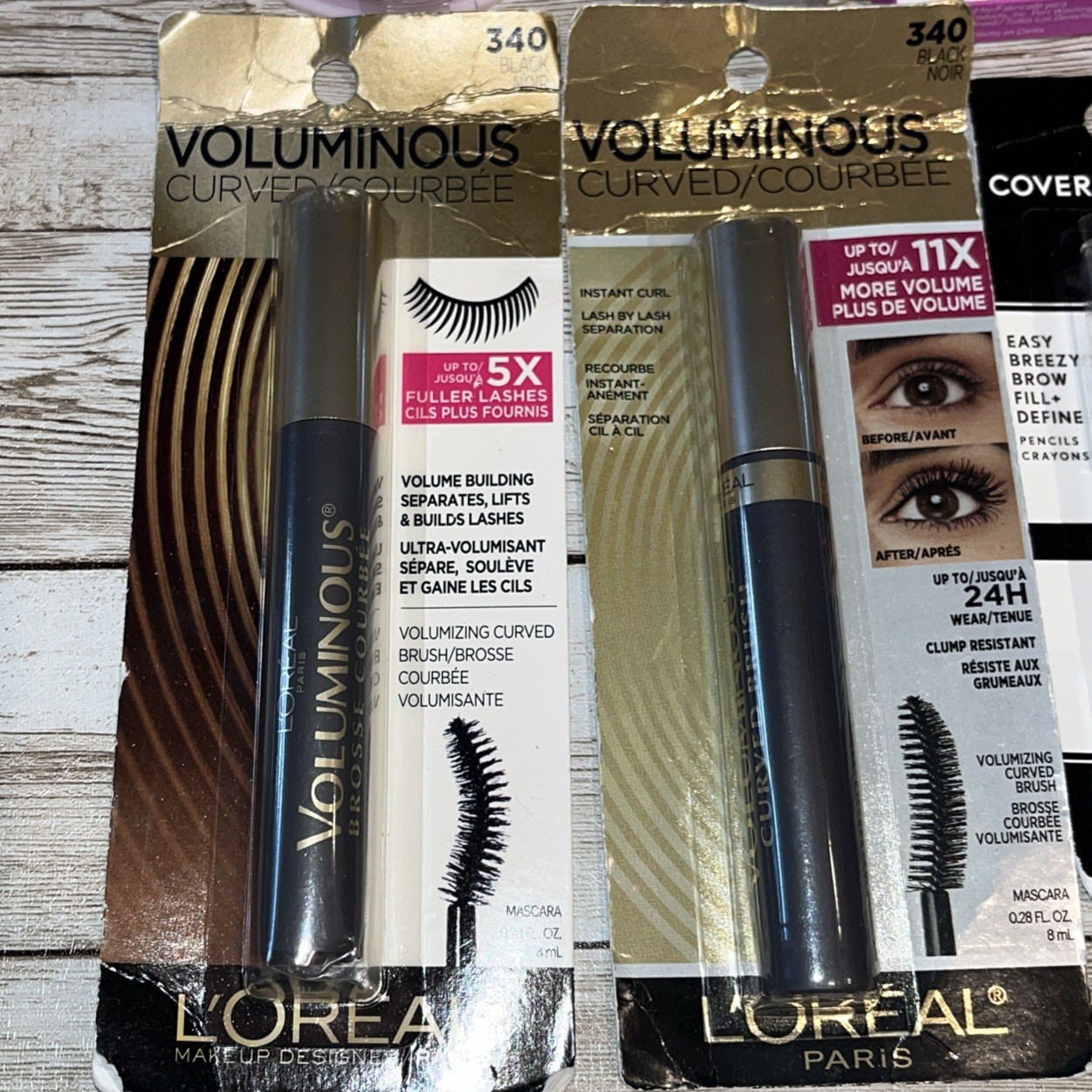 Makeup Lot L’Oréal, Almay, Kiss, Covergirl 8 New In box Pieces