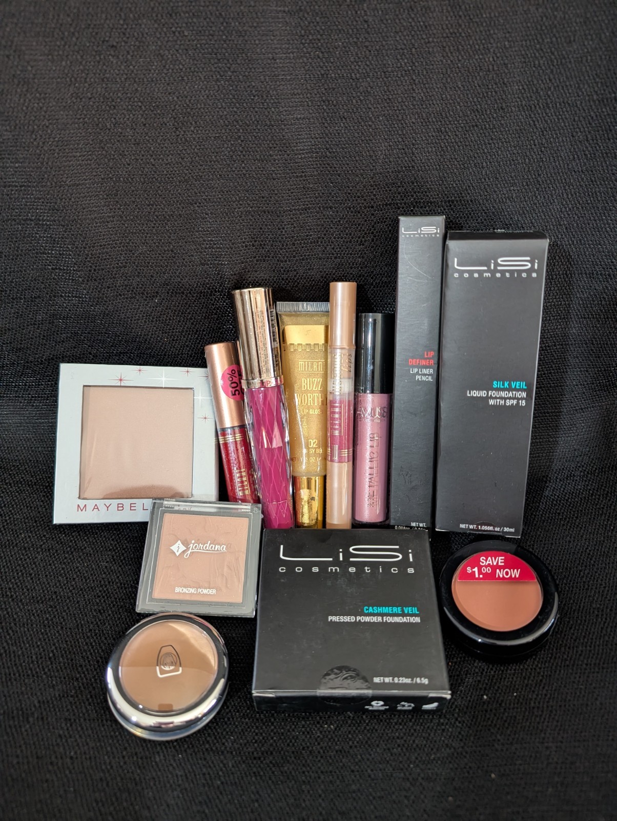 Assorted MAKEUP BEAUTY Bundle Lot-12 PCS-New/VTG/Discontinued-Milani, Olay..Lot1