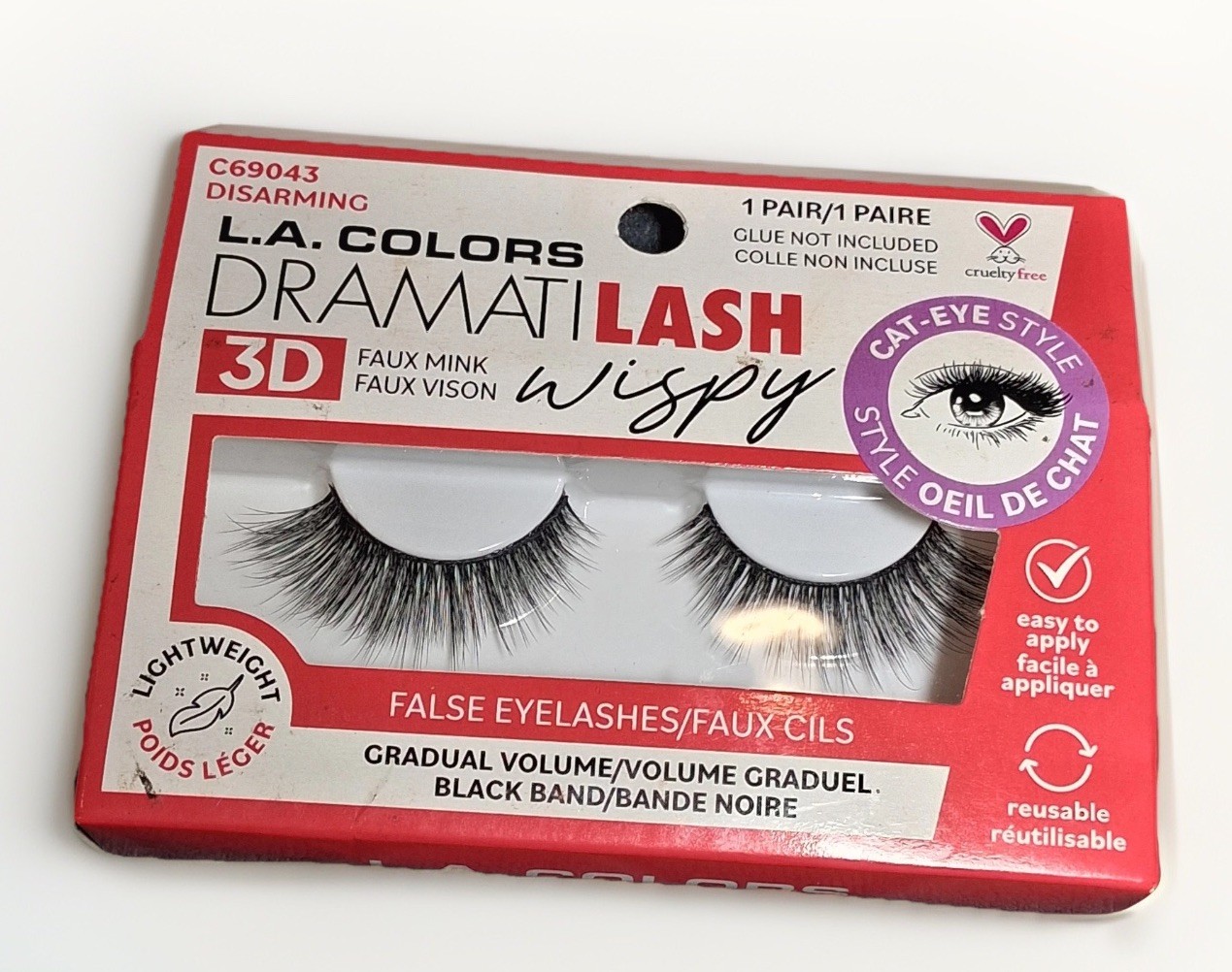 Milani Makeup Revolution LA Colors Beauty Bundle Eyeshadow Lashes Nails 15pc Lot