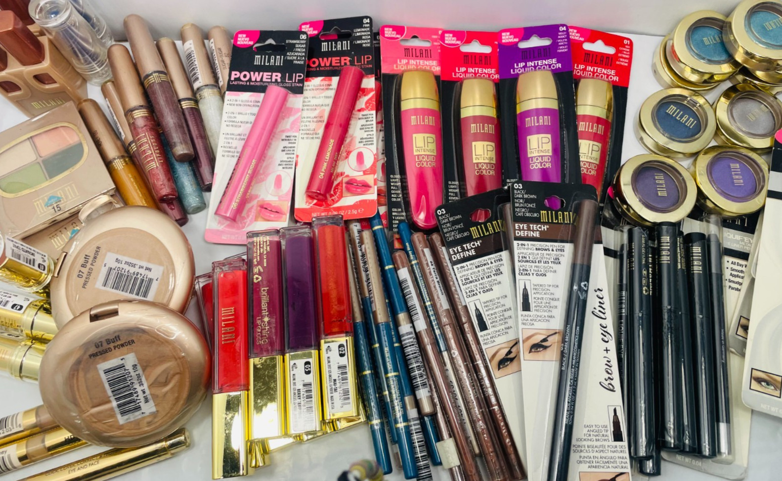 New 75 PC MILANI MAKEUP LOT **RARE HARD-TO-FIND ITEMS **GREAT DEAL!