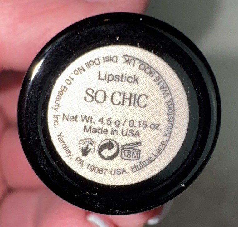 New DOLL 10 HydraGel Cream Balm, H2Glo Highlighter and Lipstick (So Chic)