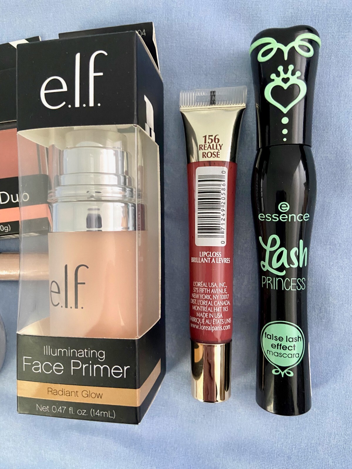 Lot 8 Cosmetics Assorted Name Brands- Hard Candy L’oreal Rimmel ELF