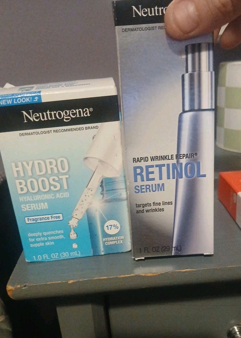 Neutorgenna Daytime and nighttime face Serum Pluse A Free Bonus Item