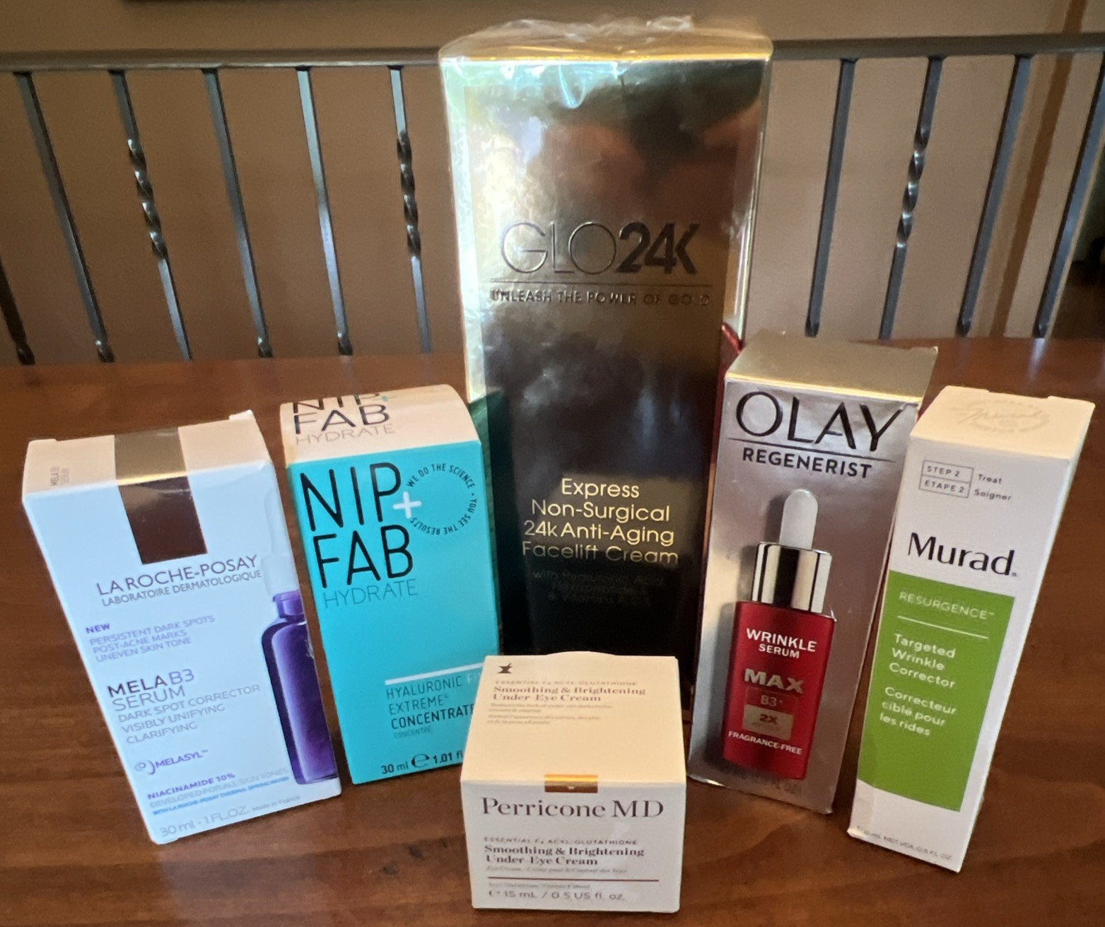 Lot of 35+ Makeup Beauty Products for Face Body-L’Oreal/Aveeno/Perricone/Nip+Fab