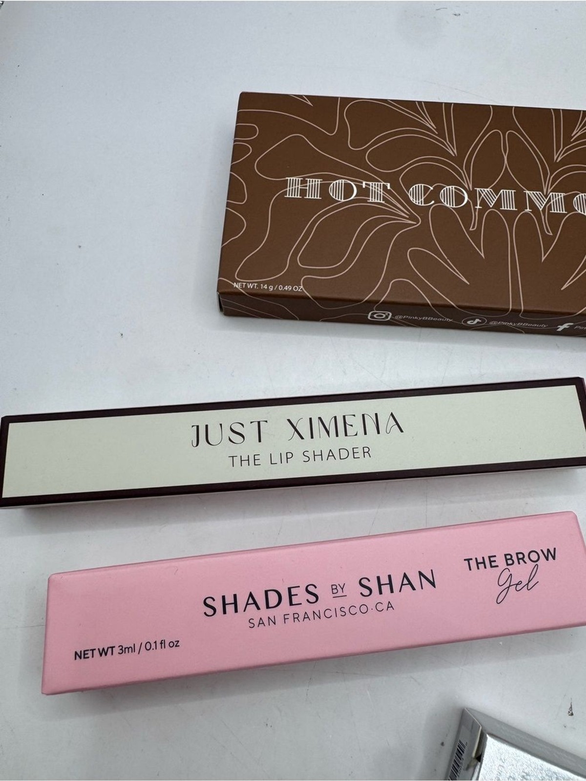 NEW Makeup bundle of 6 Morphe rare beauty blush bronzer lip liner brow gel