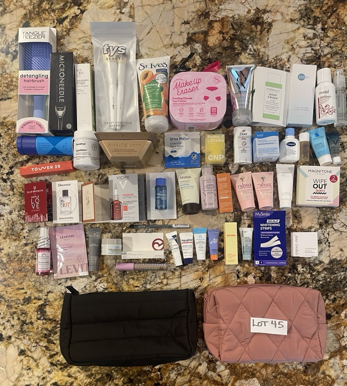 Huge 50+ Beauty Makeup Skincare Lot Full & Deluxe Sample Sz Ulta Sephora Lot 45
