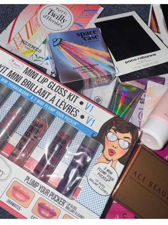 Lot 10 Skincare Make up Hair Care Cosmetic Travel Sample Sizes