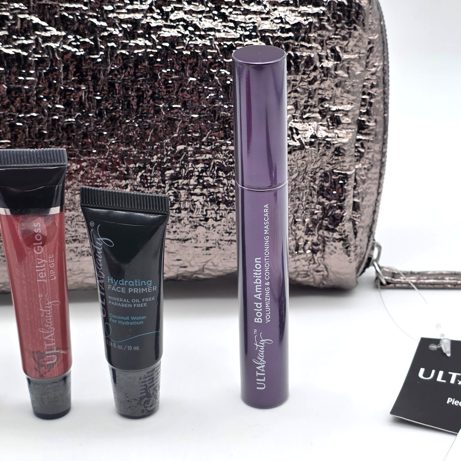 Ulta Beauty Makeup Pouch and Travel Cosmetics 9pc Set
