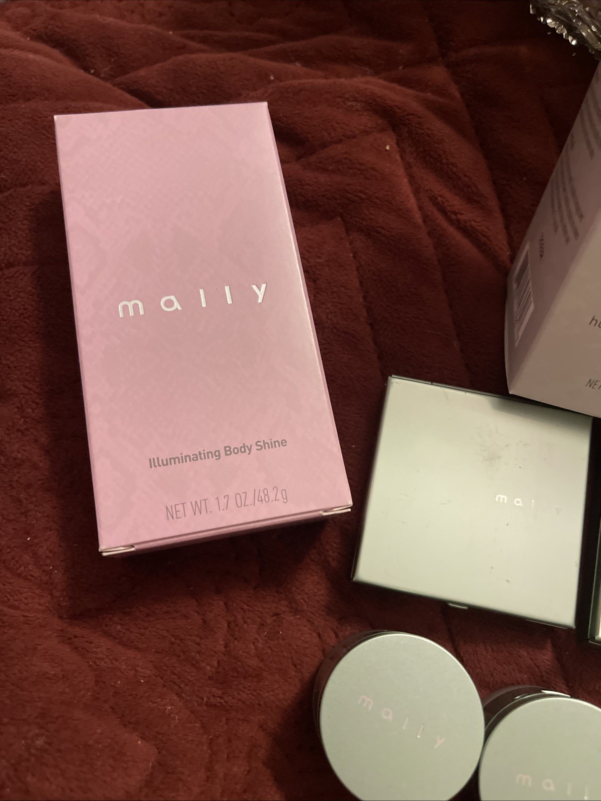 12pc MALLY Makeup ,shine, Glow, Lip, Concealer, Primer, Blush, Foundation, Clean