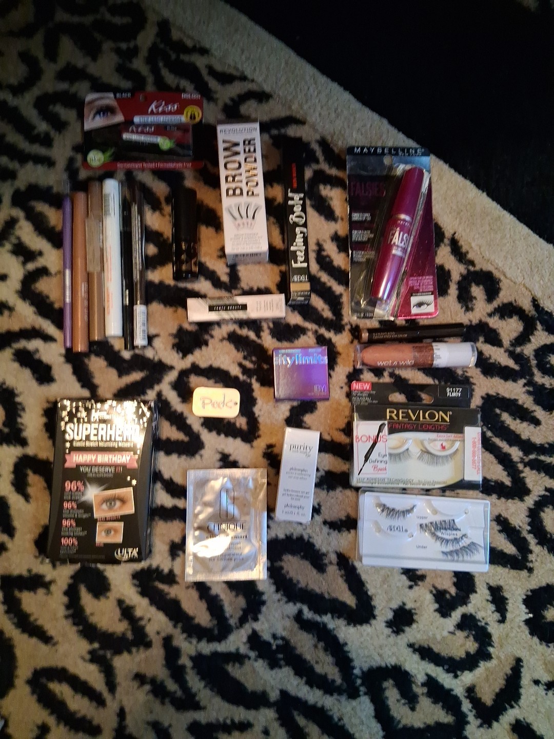 Large Lot Of Eye Shadow, Eye Cosmetics, Brow Items Some High End