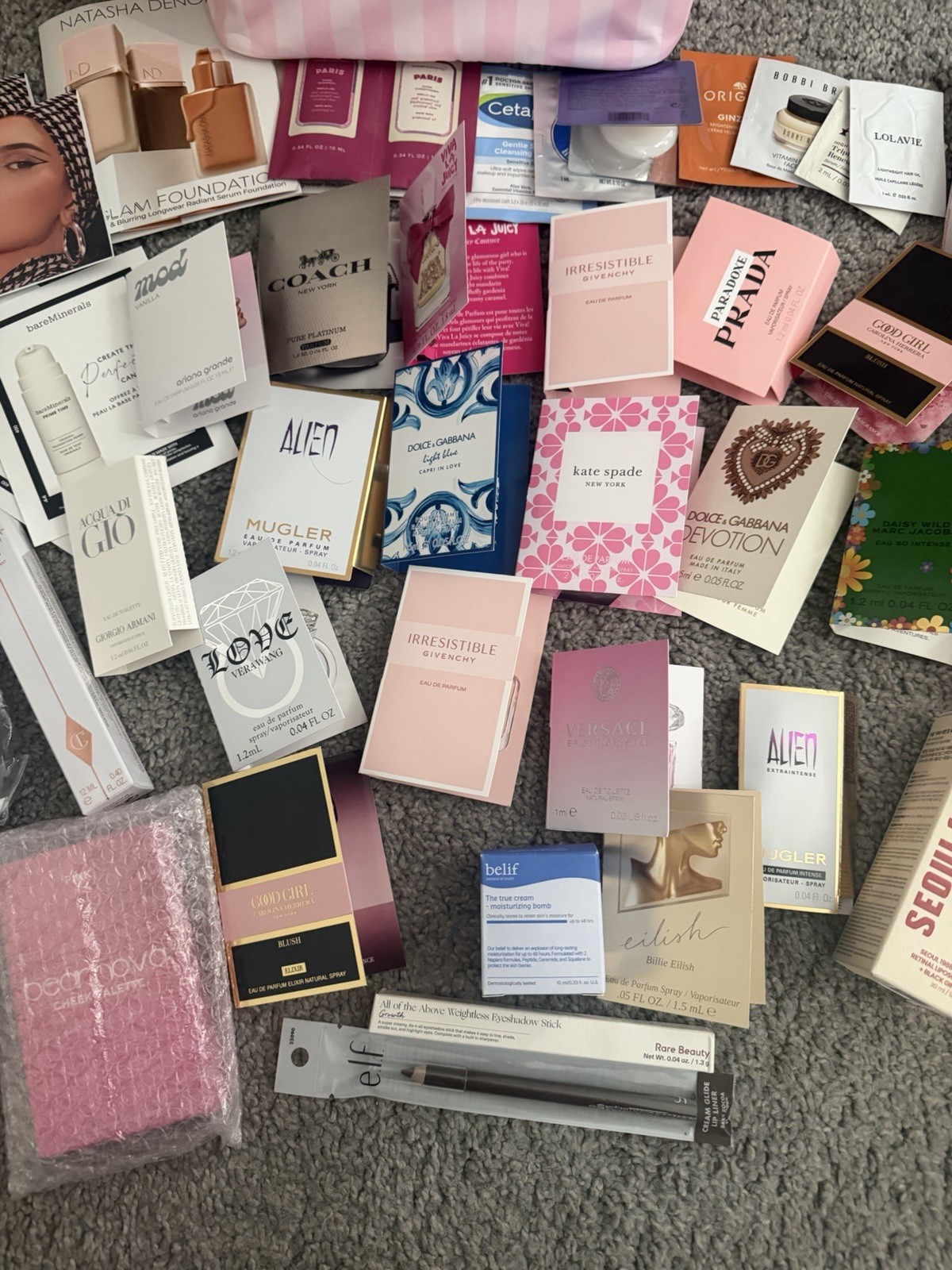 45+ items beauty bundle Victoria’s Secret, Kosas,Beauty Lot, Samples & Full Size