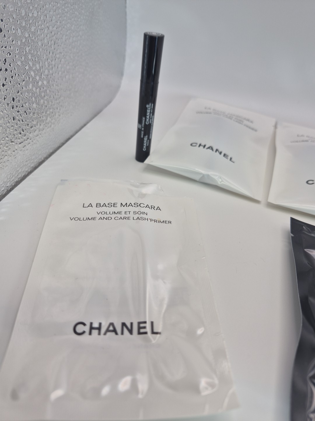 6 CHANEL TRAVEL SAMPLE MAKEUP MASCARA LA BASE & LE VOLUME DE NOIR #10 Y2K