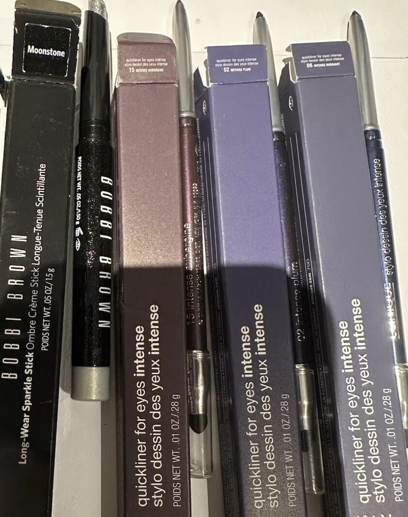 Bobbi Brown Sparkle Stick/ Clinique Eyeliner And Sparkle Stick Bundle( 4 Items)