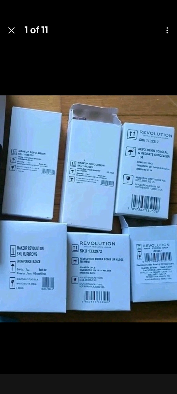 25 Piece Beauty Makeup Lot Face Lips Eyes Revlon Almay LA Girl Revolution Joah++