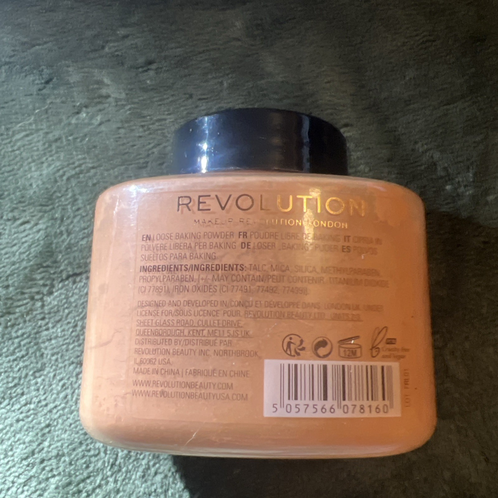 revolution Makeup Bundle Of 5 Baking Powder, Glycolic Serum, Lipstick And More