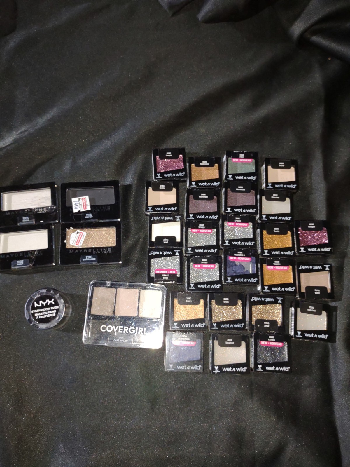 Wet n Wild, Maybelline, COVERGIRL, NYX Mixed Lot NEW makeup eyeshadow base NEW
