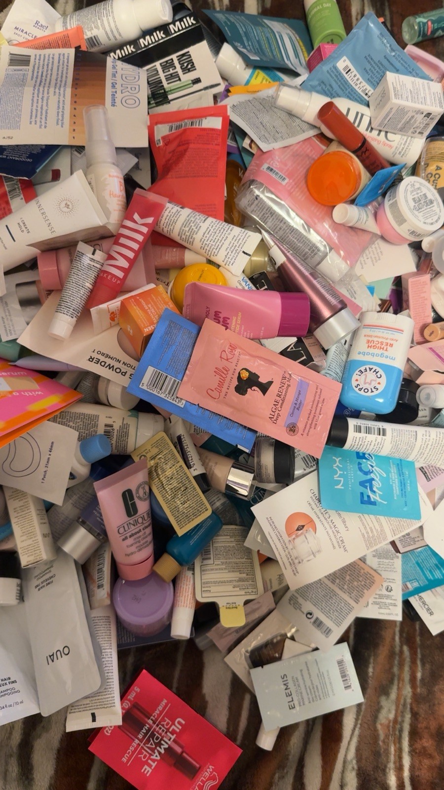 10 Piece Mystery Beauty Box, High-End Makeup Skincare Haircare SAMPLES